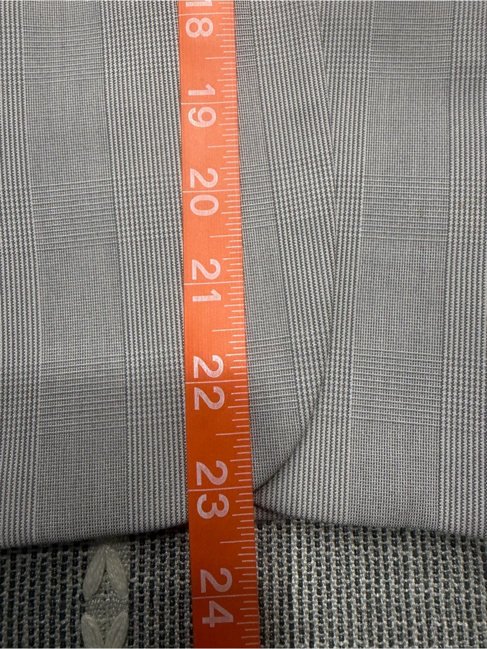 Calvin Klein Tailored plaid Light Gray Women’s Blazer - Picture 5 of 9